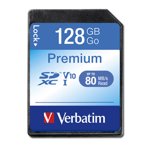 Verbatim Premium SDXC Card 128GB