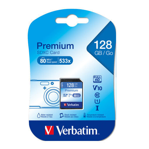 Verbatim Premium SDXC Card 128GB