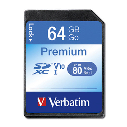 Verbatim Premium SDXC Card 64GB
