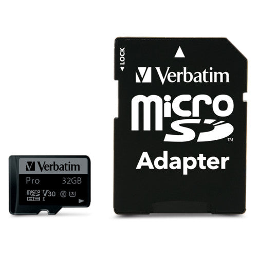 Verbatim Pro Micro SDXC Card Class 10 UH 32GB