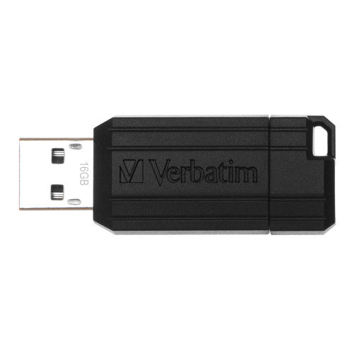 Verbatim Store n Go Pinstripe USB Drive Black 16GB
