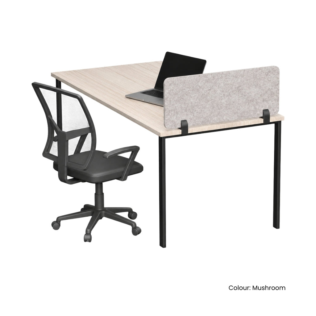 Visionchart DS12-SA-7460 SANA Serenity Desk Screen 12mm Above Desk Side 740x600mm