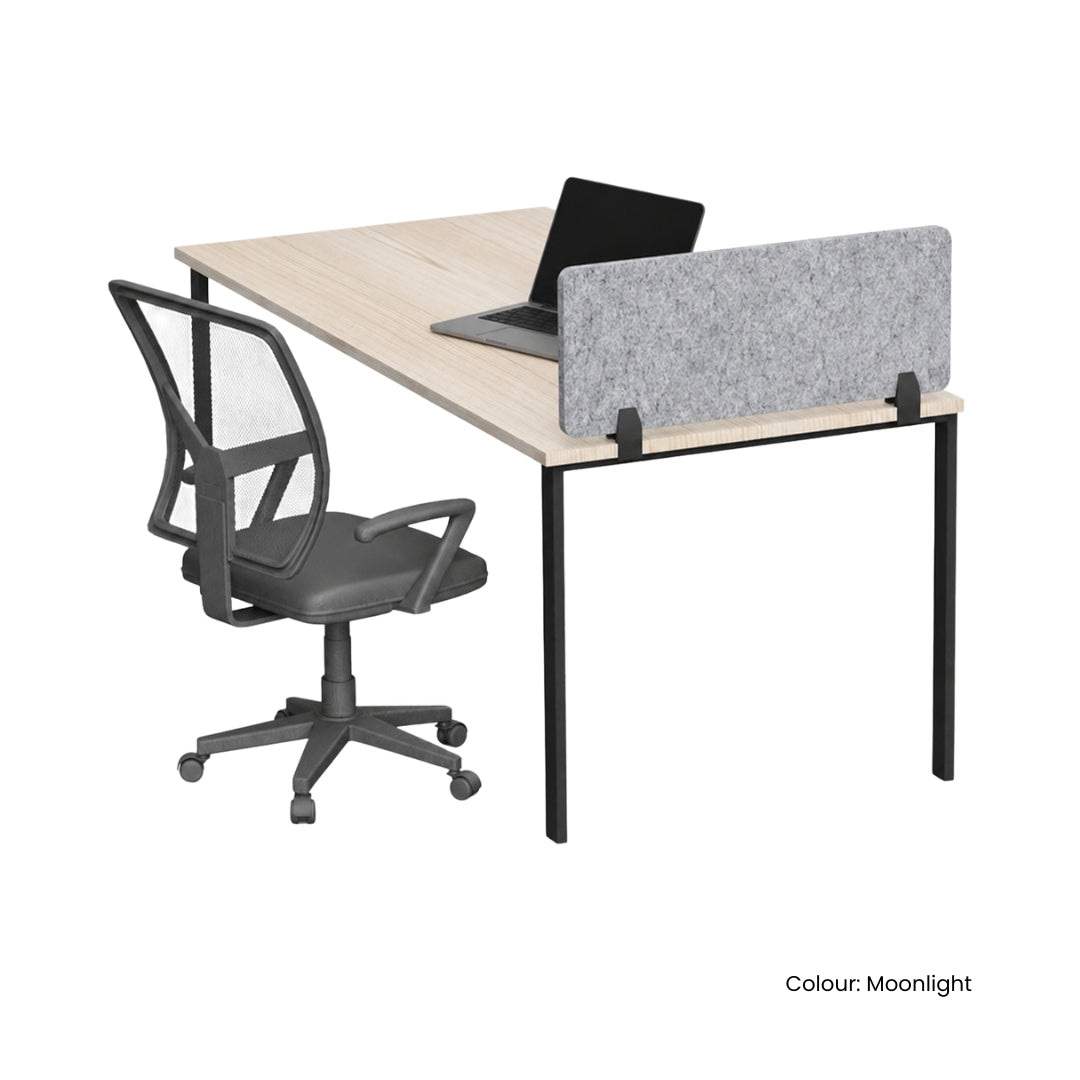 Visionchart DS12-SA-7440 SANA Serenity Desk Screen 12mm Above Desk Side 740x400mm