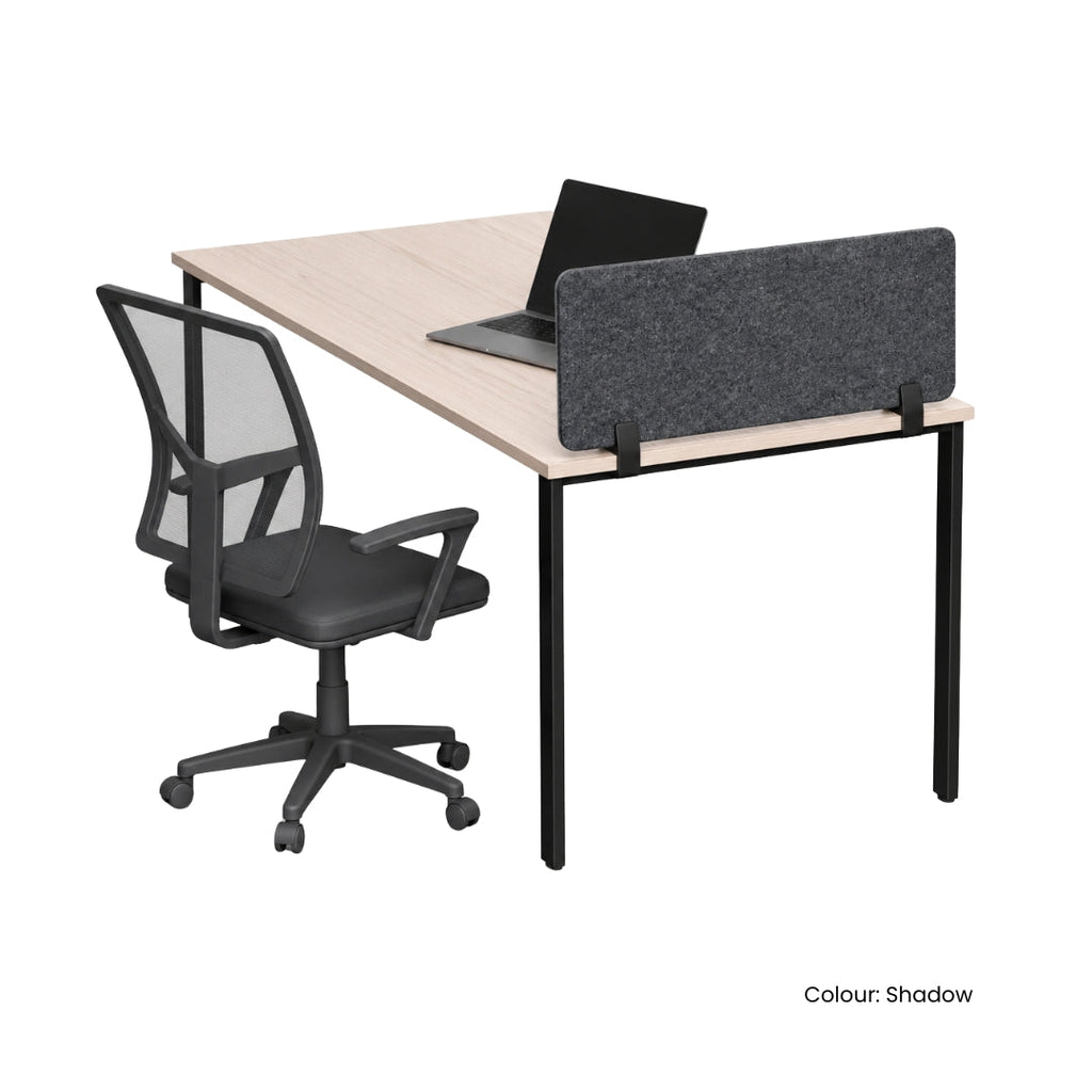 Visionchart DS12-SA-7460 SANA Serenity Desk Screen 12mm Above Desk Side 740x600mm