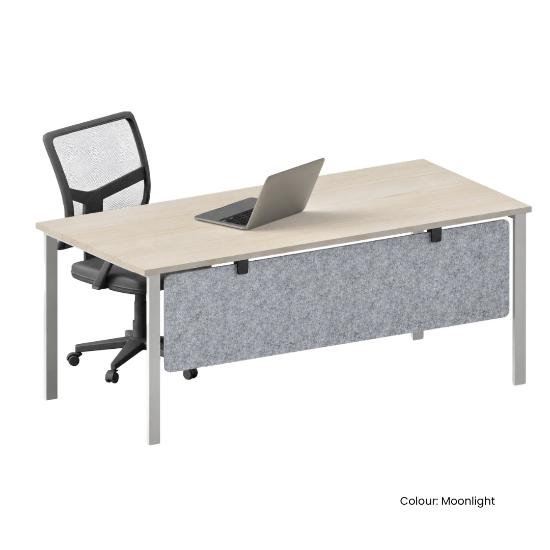 Visionchart DS12-SB-1560 SANA Serenity Desk Screen 12mm Below Desk 1500x600mm
