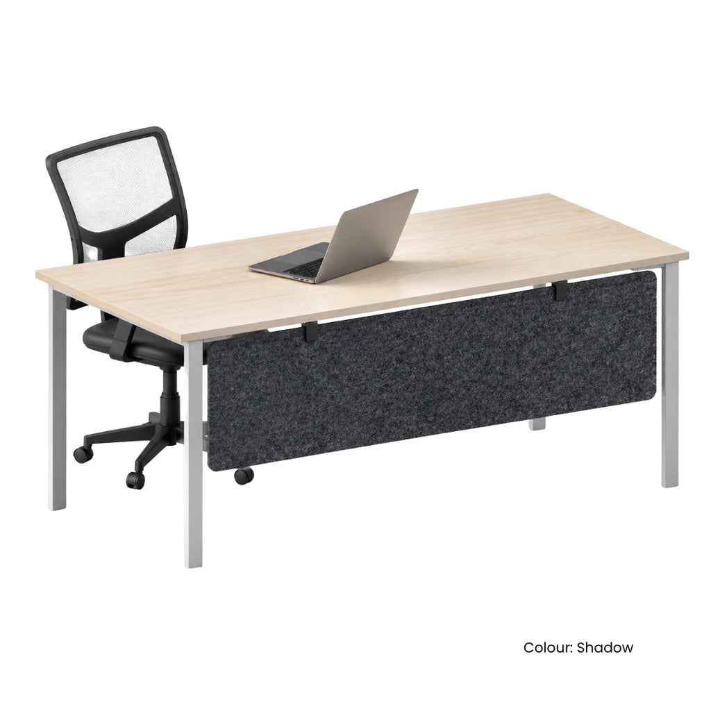 Visionchart DS24-SB-1240 SANA Serenity Desk Screen 24mm Below Desk 1200x400mm