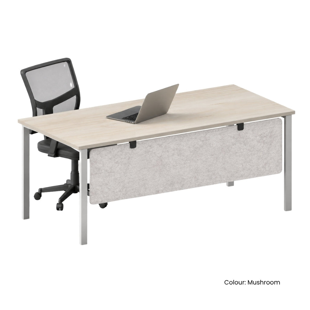 Visionchart DS24-SB-1860 SANA Serenity Desk Screen 24mm Below Desk 1800x600mm