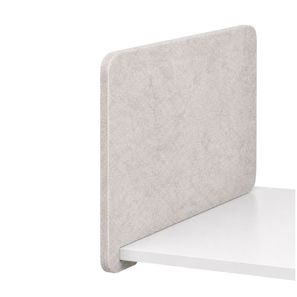 Visionchart DS24-SL-ALT8042-SD SANA Slide-On Acoustic Desk Divider Altitude 680 x 420mm Shadow