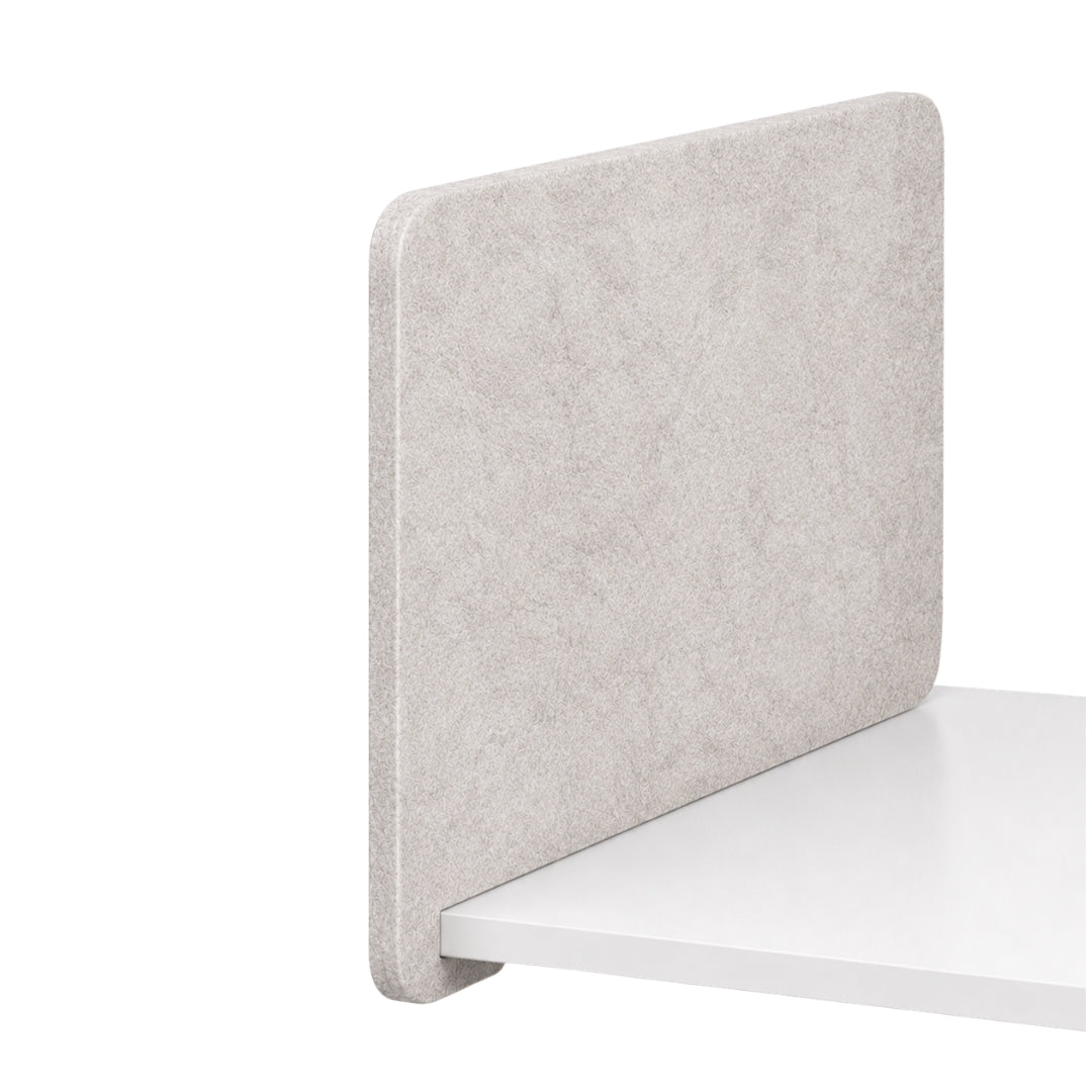 Visionchart DS24-SL-ALT8042-SD SANA Slide-On Acoustic Desk Divider Altitude 680 x 420mm Shadow
