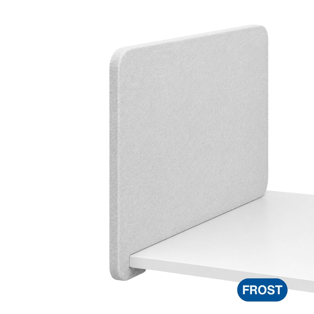 Visionchart DS24-SL-ALT8042-SD SANA Slide-On Acoustic Desk Divider Altitude 680 x 420mm Shadow