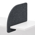 Visionchart DS24-SL-ARC8042-SD SANA Slide-On Acoustic Desk Divider Arc 680 x 420mm Shadow