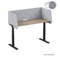 Visionchart DS24-US-1280INC SANA Serenity Desk Screen 24mm Sit-Stand Slider Surround 1200x800x500mm