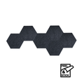 Visionchart Sana Acoustic Shapes Hexagon Shadow Pack of 6