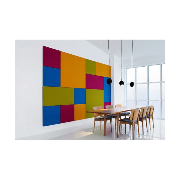 Visionchart UFF9090 Smooth Velour Unframed Wrapped Pinboard 900 x 900mm