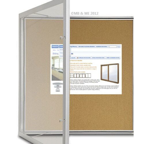 Visionchart TX1390 TX Notice Case Weather Resistant Cork Background 1350 x 980mm