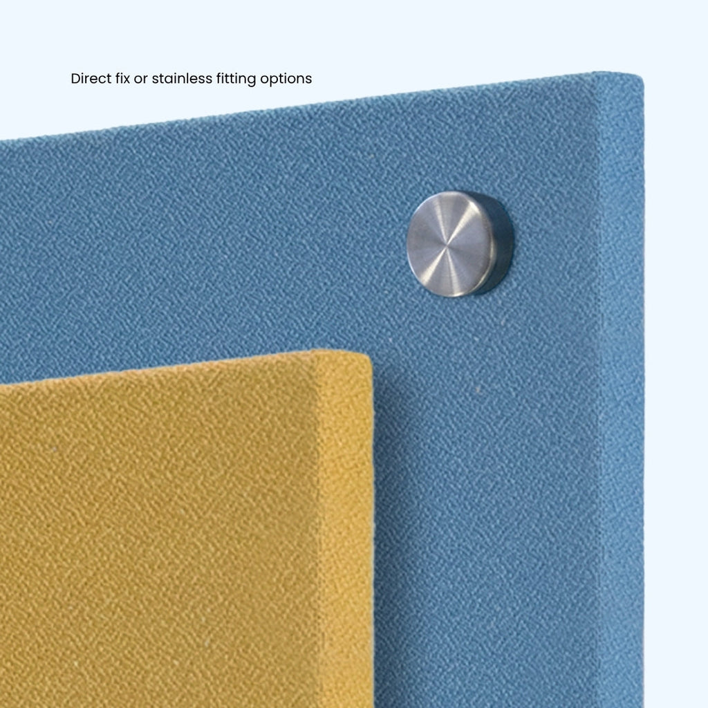 Visionchart UFF1890 Smooth Velour Unframed Wrapped Pinboard 1800 x 900mm