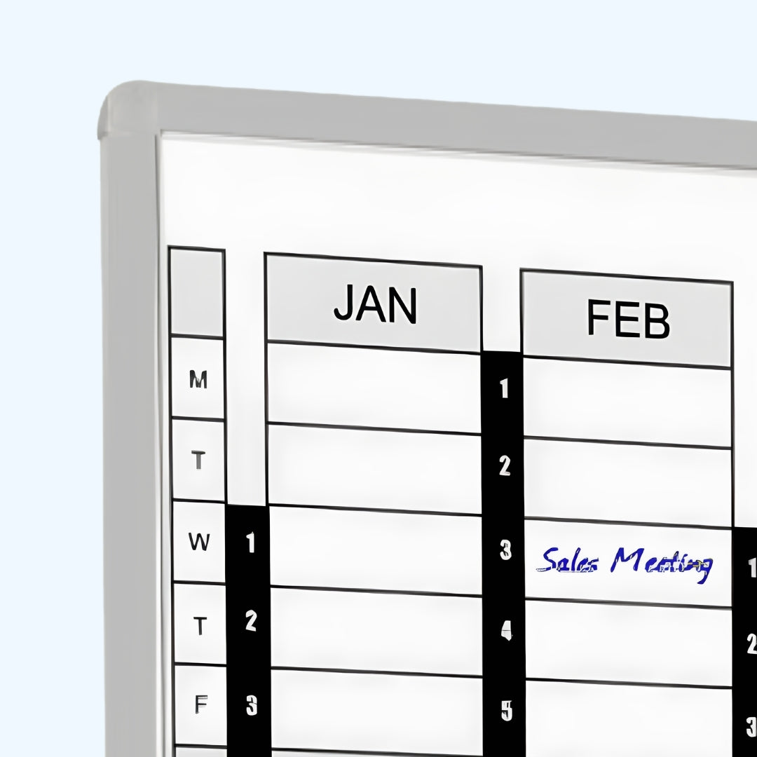 Visionchart VDP002 Perpetual Year Planner 1500 x 1200mm