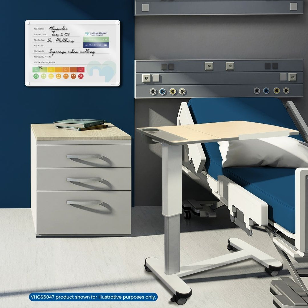 Visionchart VHGS4747 Lumiere Switch Non-Magnetic Glassboard 470x470mm