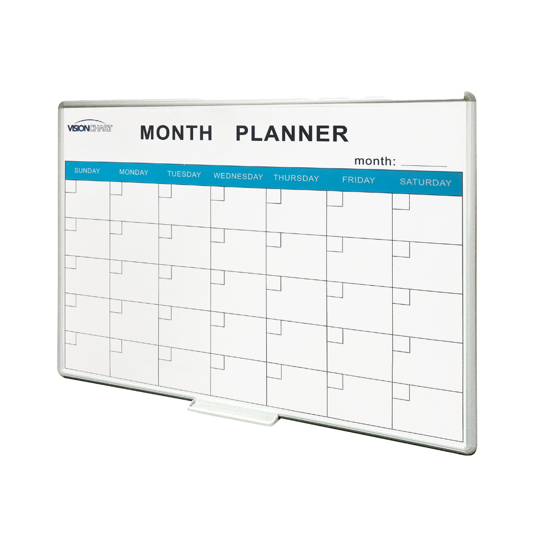 Visionchart VMP100 Deluxe Perpetual Month Planner 1200 x 900mm