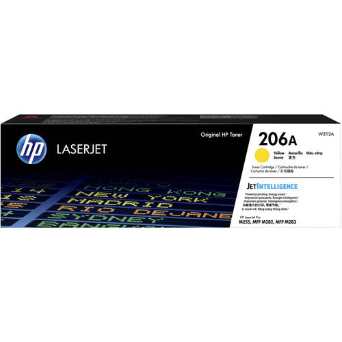 HP 206A Original LaserJet Toner Cartridge Yellow 1250 Pages