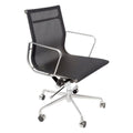 Rapidline WM600 Full Mesh Meeting Chair with Arms Black