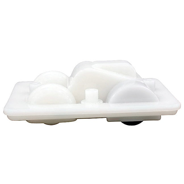 Zart Pull Back Racer Modelling Bases Pack of 20 4.5 x 5cm Plastic Chassis