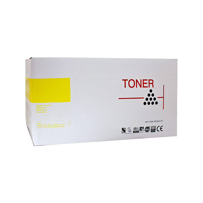 White Box Compatible HP CE312A 126A Yellow Toner Cartridge 1000 Pages