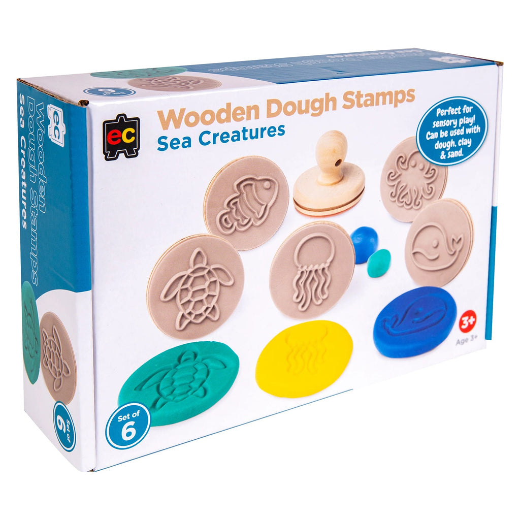 Wooden Dough Stamps Sea