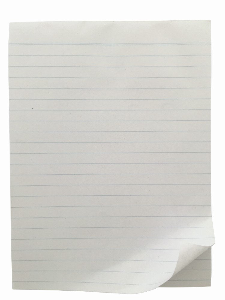 Writer Recycled Ruled Notepad 50 Sheet A4 294 x 208mm Pack of 10