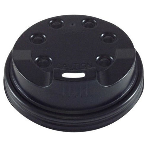 Writer Breakroom Paper Cup Lids 355ml Black Box of 1000