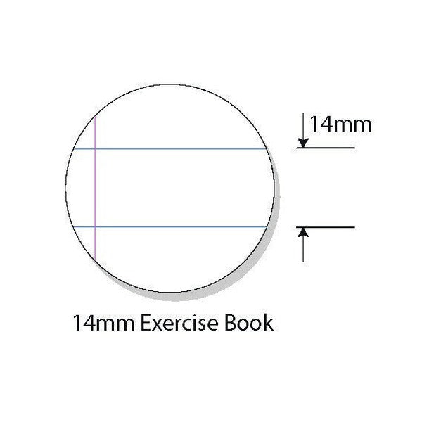 Writer Premium Exercise Book A4 48 Page 14mm Solid Ruled with Margin Chair Pack of 20