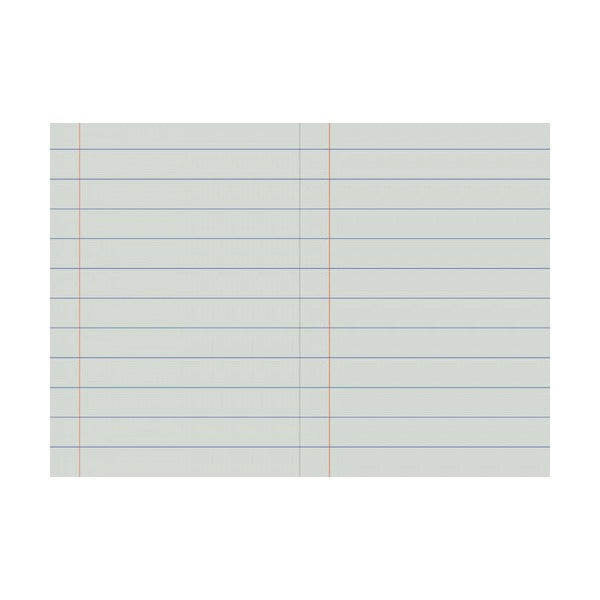 Writer Premium Exercise Book A4 48 Page 25mm Solid Ruled with Margin Umbrella Pack of 20