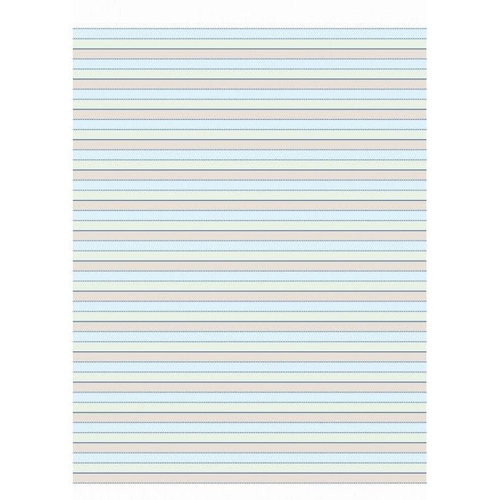 Writer Premium Ground Grass Sky Notepad A4 Ruled 50 Sheet 18mm Dotted Thirds Pack of 10