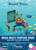 Writer Premium Wonder Writer Multi Purpose Book 330 x 240mm 64 Page 8mm Ruled 80gsm