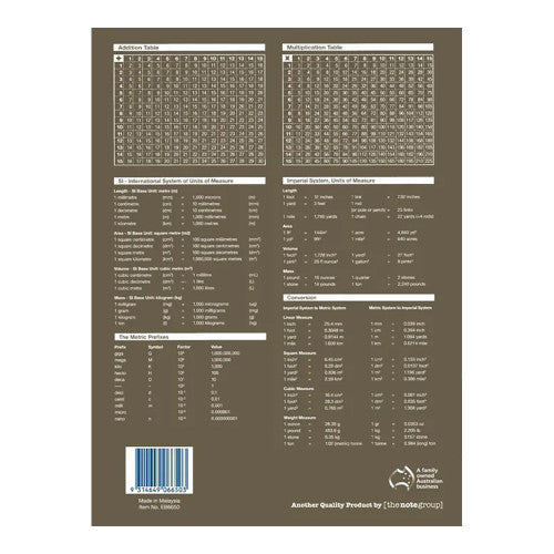 Writer Premium Writing Book A4 64 Page 18mm Solid Ruled with Margin Pack of 20