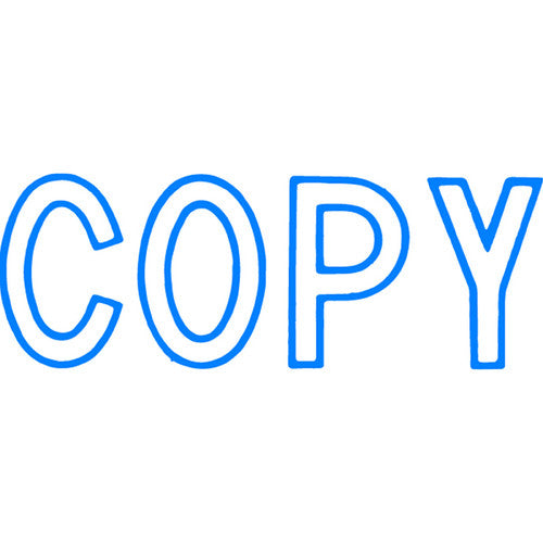 Xstamper CX-BN Message Stamp Copy Blue