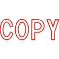 Xstamper CX-BN Message Stamp Copy Red