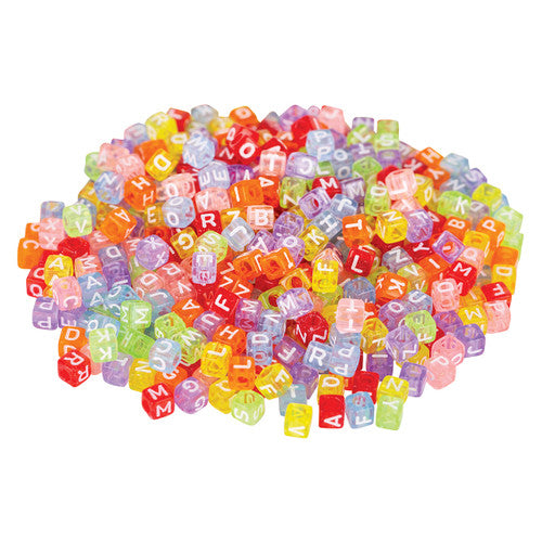 Zart Alphabet Cube Beads 100g
