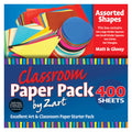 Zart Basics Classroom Paper Assorted Pack of 400