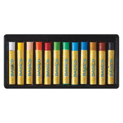 Zart Basics Oil Pastels Large Pack of 12