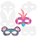 Zart Cardboard Australian Animal Masks Pack of 30