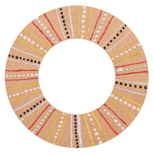 Zart Cardboard Circle Bases Pack of 30