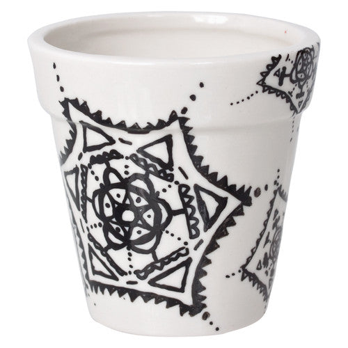 Zart Ceramic Flower Pots Pack of 4