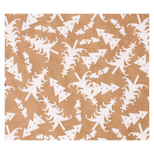 Zart Christmas Kraft Paper Assorted Pack of 40