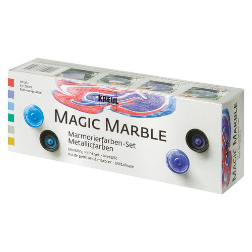 Zart Magic Marble Metallic Paint Set of 6