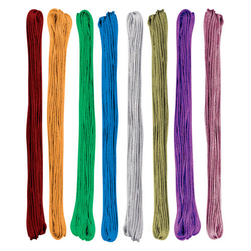 Zart Metallic Thread Assorted Pack of 24