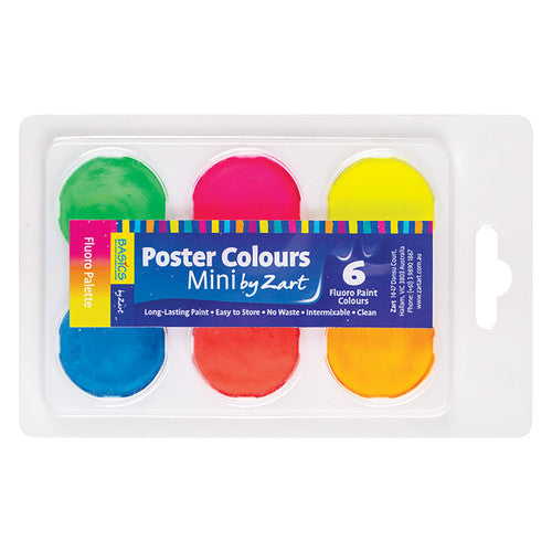 Zart Mini Poster Colours Fluoro