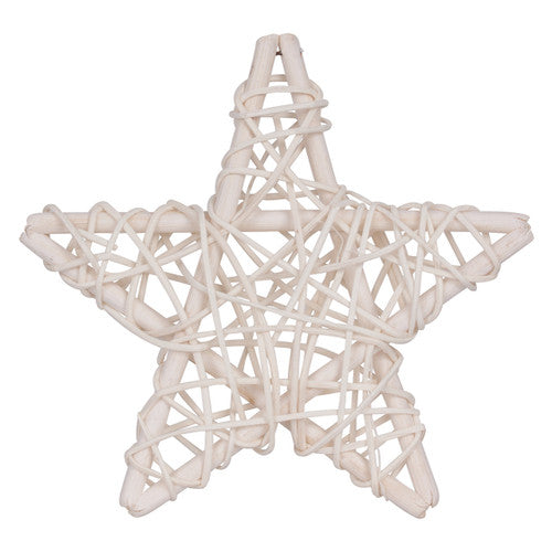 Zart Natural Mesh Stars 12cm Pack of 10