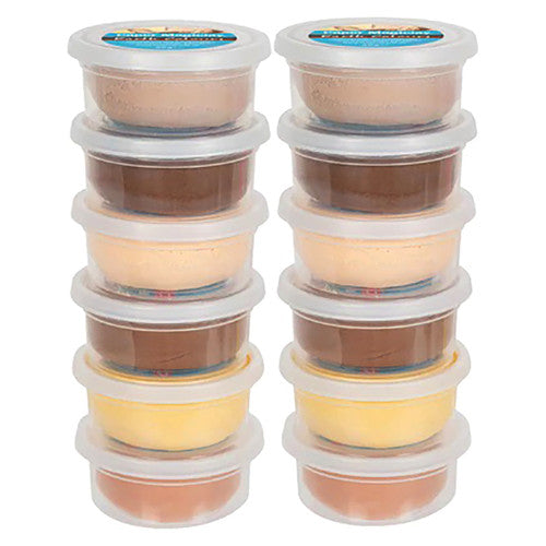Zart Paper Magiclay Earth Colours 240g Pack of 12