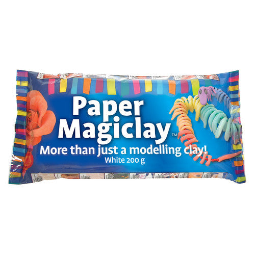 Zart Paper Magiclay White 200g Flat Pack